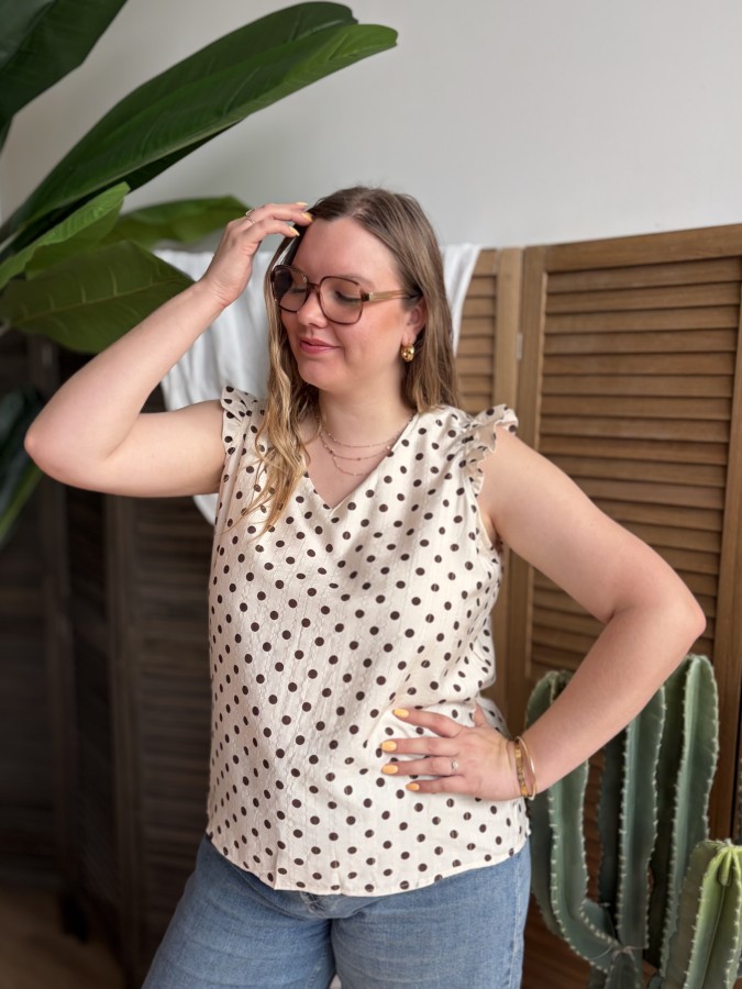 Blouse Romy à Pois Blouse Romy à Pois