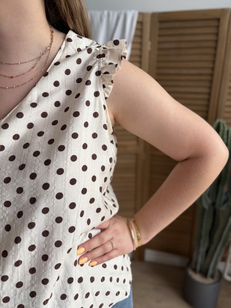 Blouse Romy à Pois