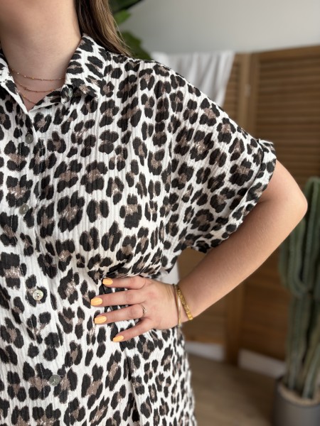 Robe Zoé Léopard