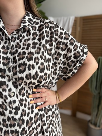 Robe Zoé Léopard