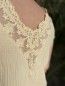 Blouse Dentelle en gaze de coton jaune pastel Blouse Dentelle en gaze de coton jaune pastel