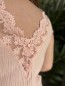 Blouse Dentelle en gaze de coton rose Blouse Dentelle en gaze de coton rose
