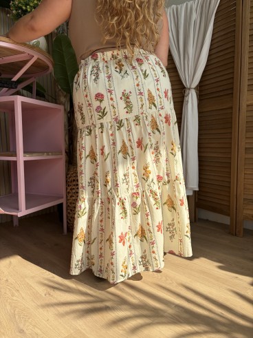 Jupe longue Colette grande taille