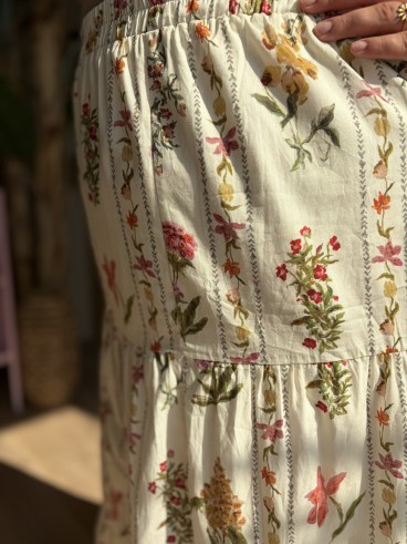 Jupe longue Colette grande taille