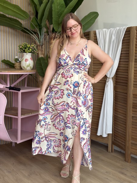 Robe longue Paloma grande taille