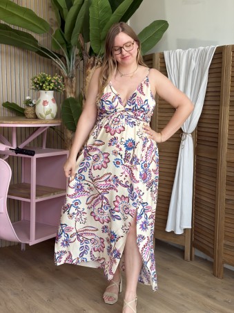 Robe longue Paloma grande taille