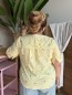 Chemise rayée à citrons brodés jaune Chemise rayée à citrons brodés jaune