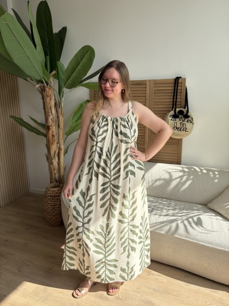 Robe longue Malia grande taille