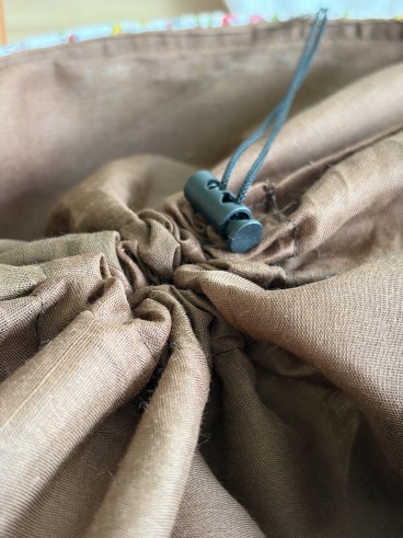 Sac cabas Jenny à bande fleurie