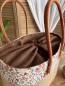 Sac cabas Jenny à bande fleurie Sac cabas Jenny à bande fleurie