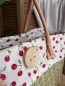 Panier Solange à motif cerises Panier Solange à motif cerises