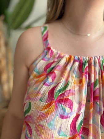Robe longue Flora