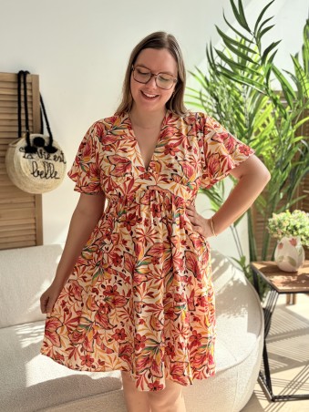 Robe longue Soléa grande taille