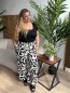 Pantalon fluide Labyrinthe noir Pantalon fluide Labyrinthe noir
