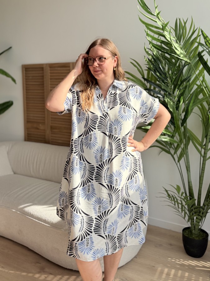 Robe Capri bleue Robe Capri bleue