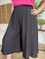 Jupe culotte fluide noire