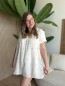 Robe-short Limoncello en gaze de coton Robe-short Limoncello en gaze de coton