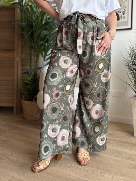 Pantalon Éclipse Kaki grande taille