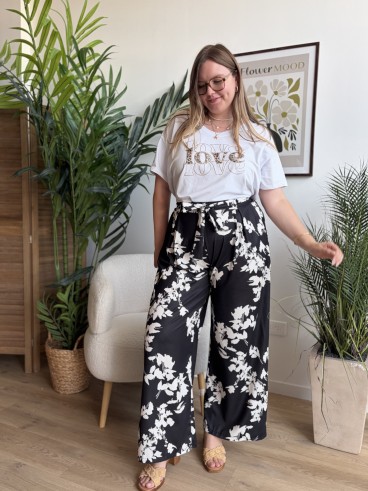 Pantalon Mirage noir grande taille