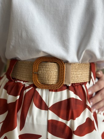 Pantalon fluide Alice terracotta