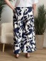 Pantalon fluide Alice bleu Pantalon fluide Alice bleu