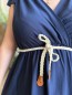 Robe longue Élise bleue Robe longue Élise bleue