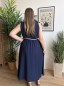 Robe longue Élise bleue Robe longue Élise bleue
