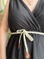 Robe longue Élise noire Robe longue Élise noire