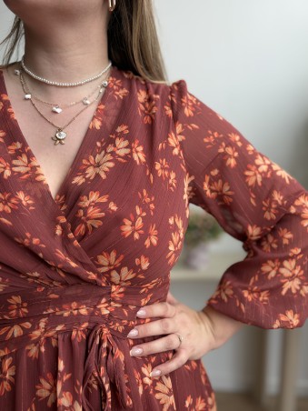 Robe Clémence fleurie