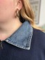 Gilet camionneur col jean Gilet camionneur col jean