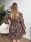 Robe courte Camille imprimée