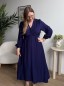 Robe longue Juliette bleu marine