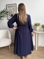 Robe longue Juliette bleu marine