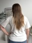 T-shirt brodé Coucou blanc