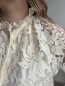 Blouse Noémie en dentelle écru Blouse Noémie en dentelle écru