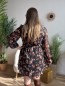 Robe Clémence fleurie noire Robe Clémence fleurie noire