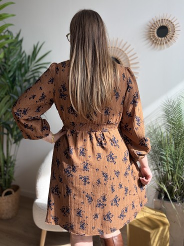 Robe fleurie Manon - grande taille