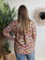 Blouse fleurie Juliette noire Blouse fleurie Juliette noire