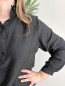 Blouse à col victorien Agathe noire Blouse à col victorien Agathe noire