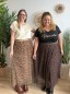 Jupe longue en tulle léopard camel Jupe longue en tulle léopard camel