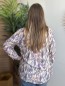 Blouse Louison motif aquarelle violet Blouse Louison motif aquarelle violet