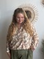 Blouse Louison motif aquarelle kaki Blouse Louison motif aquarelle kaki