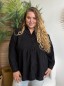 Chemise en velours côtelé noire Chemise en velours côtelé noire