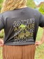 Tee shirt noir amour cerise Dayna Tee shirt noir amour cerise Dayna