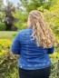 Veste bleu foncé en jeans Abby