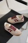 Baskets beige et bordeaux June