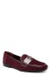 Mocassins velours bordeaux Kayla