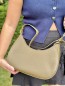 Sac à main arrondi Méryl kaki