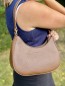 Sac à main arrondi Méryl marron