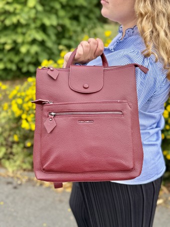 Sac à dos vinyl bordeaux Billie
